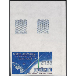 Station Lidar poste aérienne timbre T.A.A.F. N°132 non dentelé neuf**.