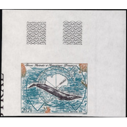 Sanctuaire baleinier austral timbre T.A.A.F. poste aérienne N°139 non dentelé neuf**.