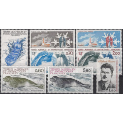 Timbres de T.A.A.F. années complètes 1983-1984 neuf**.