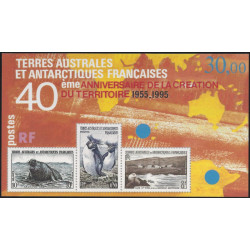 T.A.A.F. Création bloc feuillet de timbres N°2 neuf**.