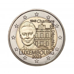 2 euros commémorative Luxembourg 2023 - Chambres des députés.