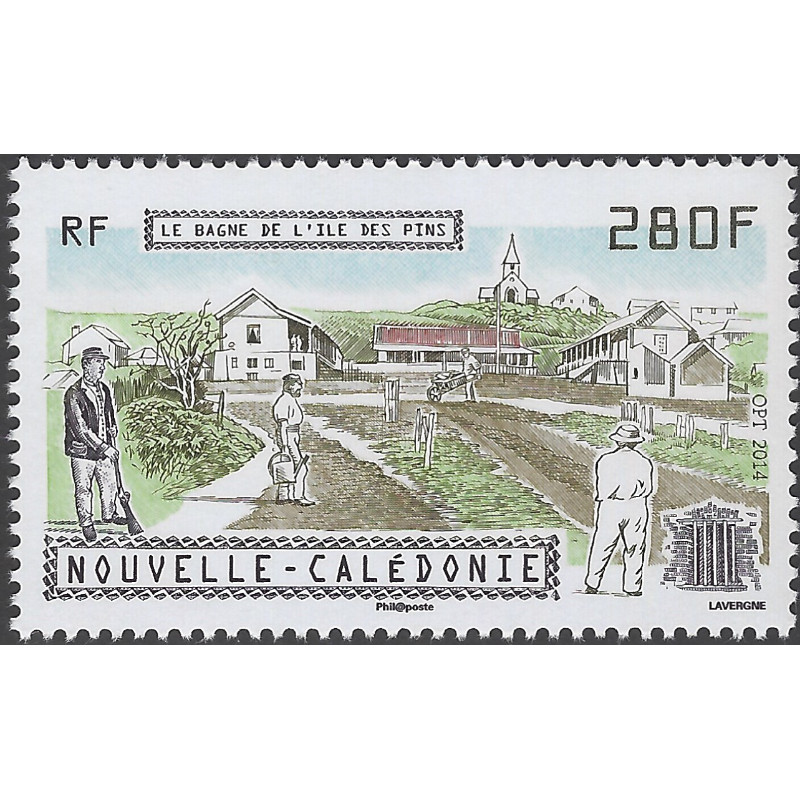 Le bagne de l'ile des Pins timbre Nouvelle Calédonie N°1226 neuf**.