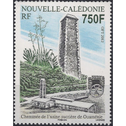 Cheminée de l'usine sucrière timbre Nouvelle Calédonie N°1146 neuf**.