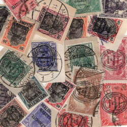 Allenstein 20 timbres de collection tous différents.