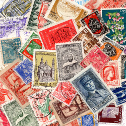 Algérie timbres de collection tous différents.
