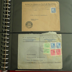 Lot de correspondances divers pour France en album.