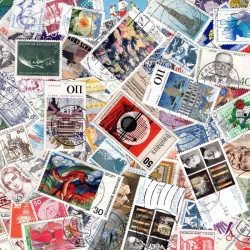Allemagne de l'Ouest timbres de collection tous différents.