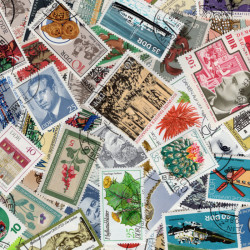 Allemagne de l'Est timbres de collection grands formats.