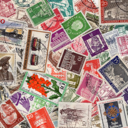 Allemagne Berlin timbres de collection tous différents.
