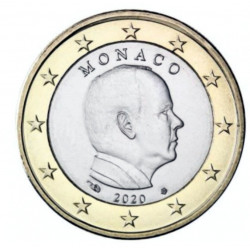 1 euro commémorative Monaco 2020 - Albert II.