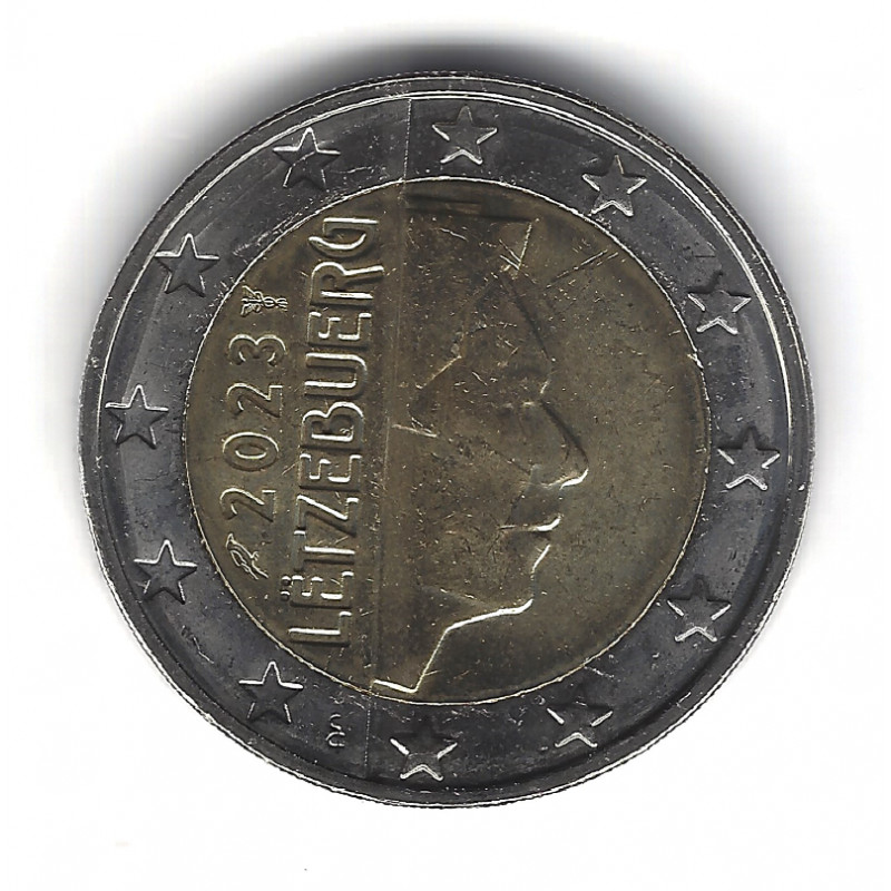 2 euros officielle Luxembourg 2023 - Grand Duc Henri.