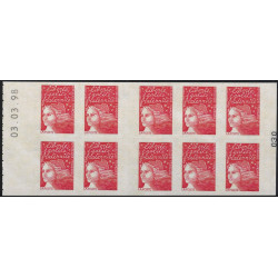 Carnet de 10 timbres Marianne de Luquet 3085-C3.