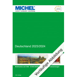 Catalogue de cotation Michel timbres Allemagne 2023-2024.