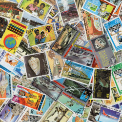 Djibouti timbres de collection tous différents.