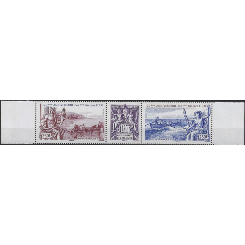 Polynésie Française timbres N°1009-1010 série neuf**.