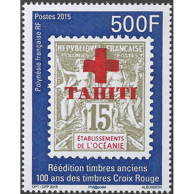 Croix-Rouge timbre Polynésie Française N°1094 neuf**.