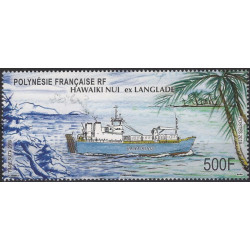 Navire Hawaiki Nui timbre Polynésie Française N°1233 neuf**.