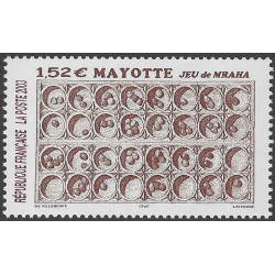 Jeu de Mraha timbre de Mayotte N°145 neuf**.