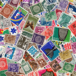 Israël timbres de collection tous différents.