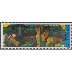 Gauguin Polynésie Française timbre poste aérienne N°186 neuf**.