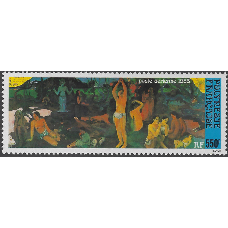 Gauguin Polynésie Française timbre poste aérienne N°186 neuf**.