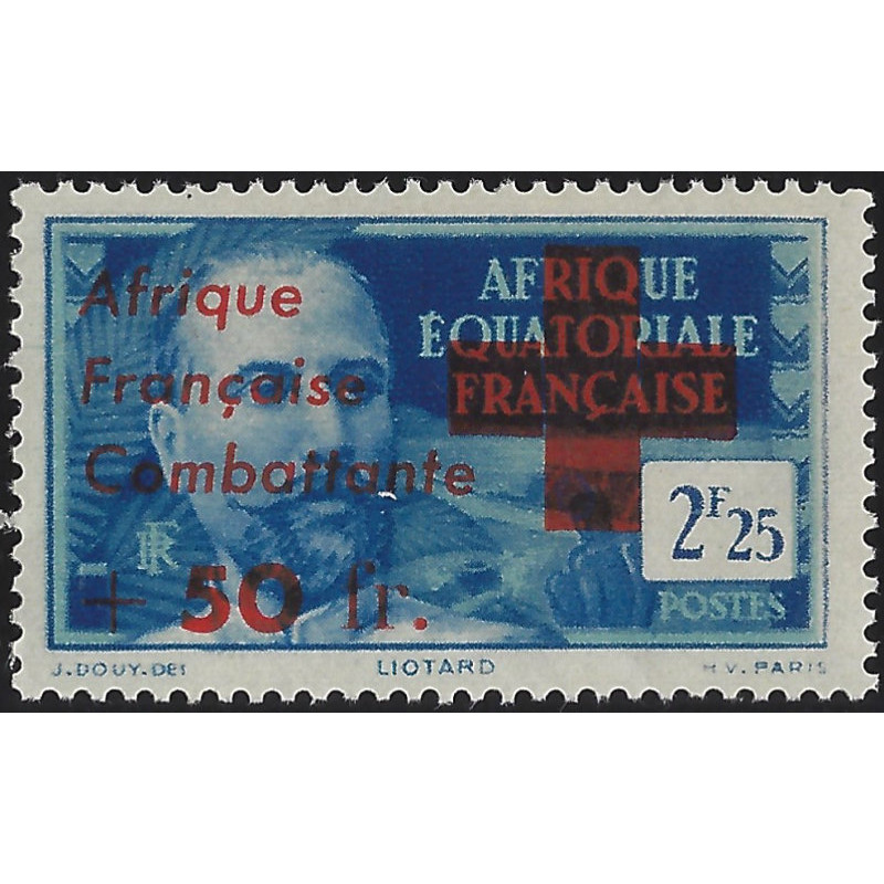 A.E.F. timbre Afrique combattante N°165 neuf**.