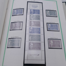 Collection timbres de France 1977-1999 neufs complet en album.