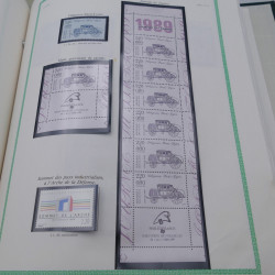 Collection timbres de France 1977-1999 neufs complet en album.