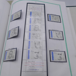 Collection timbres de France 1977-1999 neufs complet en album.