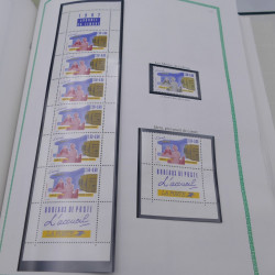 Collection timbres de France 1977-1999 neufs complet en album.