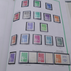 Collection timbres de France 1977-1999 neufs complet en album.