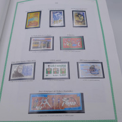 Collection timbres de France 2000-2008 neufs complet en album.