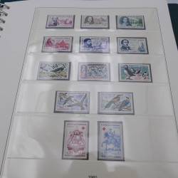 Collection timbres de France 1949-1962 neuf** complet en album.