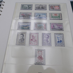 Collection timbres de France 1949-1962 neuf** complet en album.