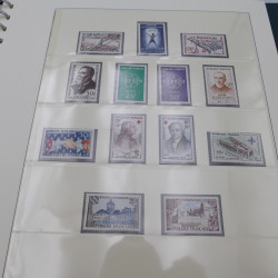 Collection timbres de France 1949-1962 neuf** complet en album.