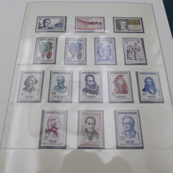 Collection timbres de France 1949-1962 neuf** complet en album.