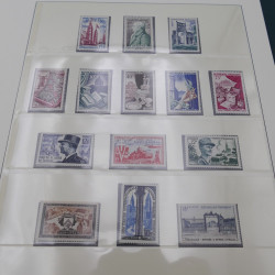 Collection timbres de France 1949-1962 neuf** complet en album.