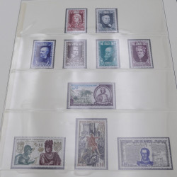 Collection timbres de France 1963-1972 neuf** complet an album.