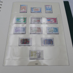 Collection timbres de France 1974-1981 neuf** complet an album.