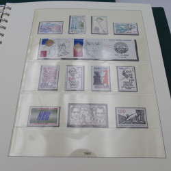 Collection timbres de France 1974-1981 neuf** complet an album.