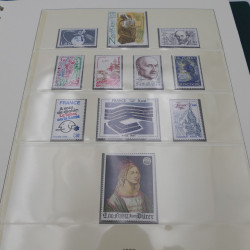 Collection timbres de France 1974-1981 neuf** complet an album.