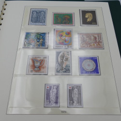 Collection timbres de France 1974-1981 neuf** complet an album.