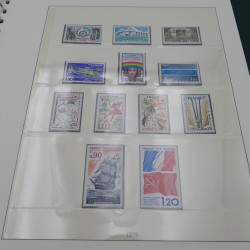 Collection timbres de France 1974-1981 neuf** complet an album.