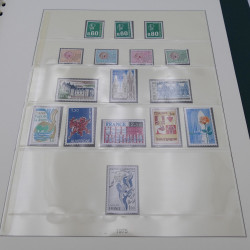 Collection timbres de France 1974-1981 neuf** complet an album.