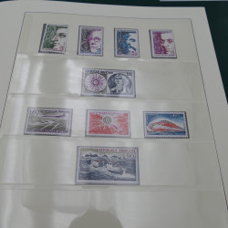 Collection timbres de France 1974-1981 neuf** complet an album.