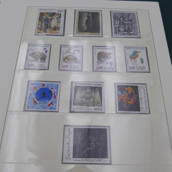 Collection timbres de France 1989-1997 neuf** complet en album.