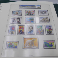 Collection timbres de France 1998-2005 neuf** complet en album.