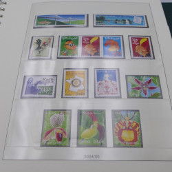 Collection timbres de France 1998-2005 neuf** complet en album.