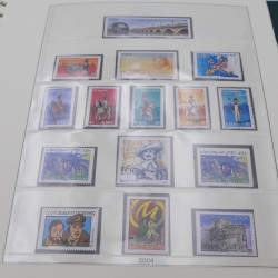 Collection timbres de France 1998-2005 neuf** complet en album.