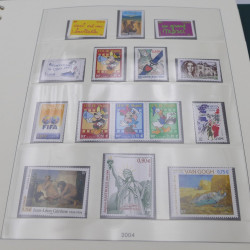 Collection timbres de France 1998-2005 neuf** complet en album.